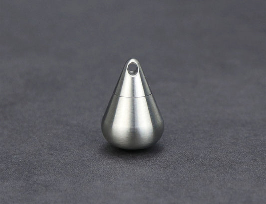 Sandsberg | Titan Tropfen Mini Pillendose - Wasserdichtes Reiseetui