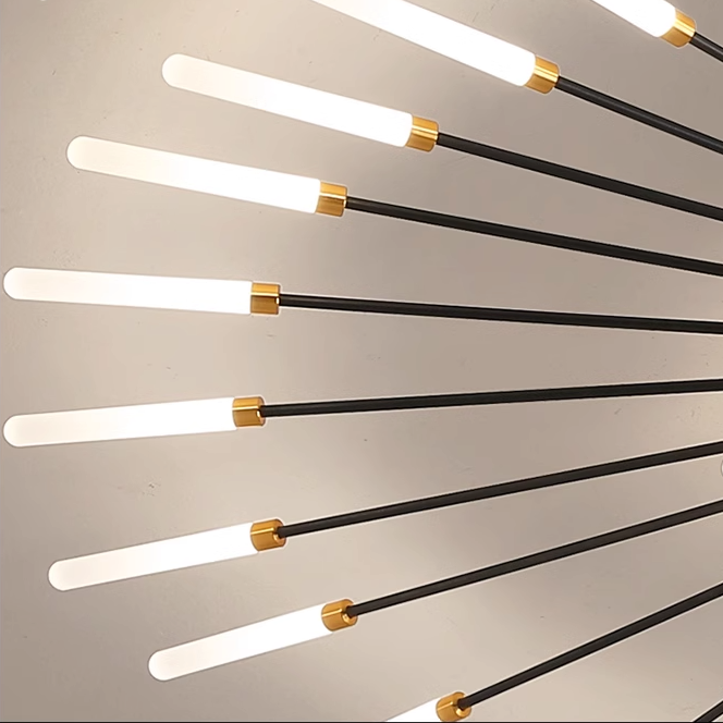 Sandsberg | Moderne Feuerwerksstil-Deckenleuchte – Dekorative LED-Beleuchtung für Wohnzimmer, Schlafzimmer und Esszimmer