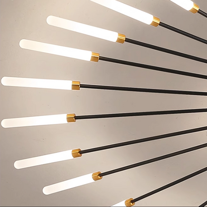 Sandsberg | Moderne Feuerwerksstil-Deckenleuchte – Dekorative LED-Beleuchtung für Wohnzimmer, Schlafzimmer und Esszimmer