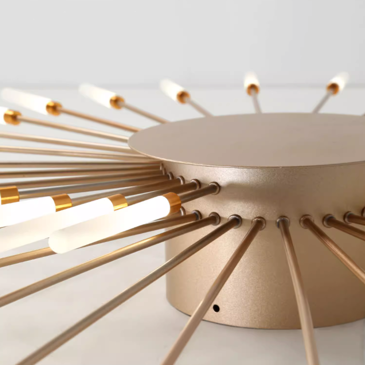 Sandsberg | Moderne Feuerwerksstil-Deckenleuchte – Dekorative LED-Beleuchtung für Wohnzimmer, Schlafzimmer und Esszimmer