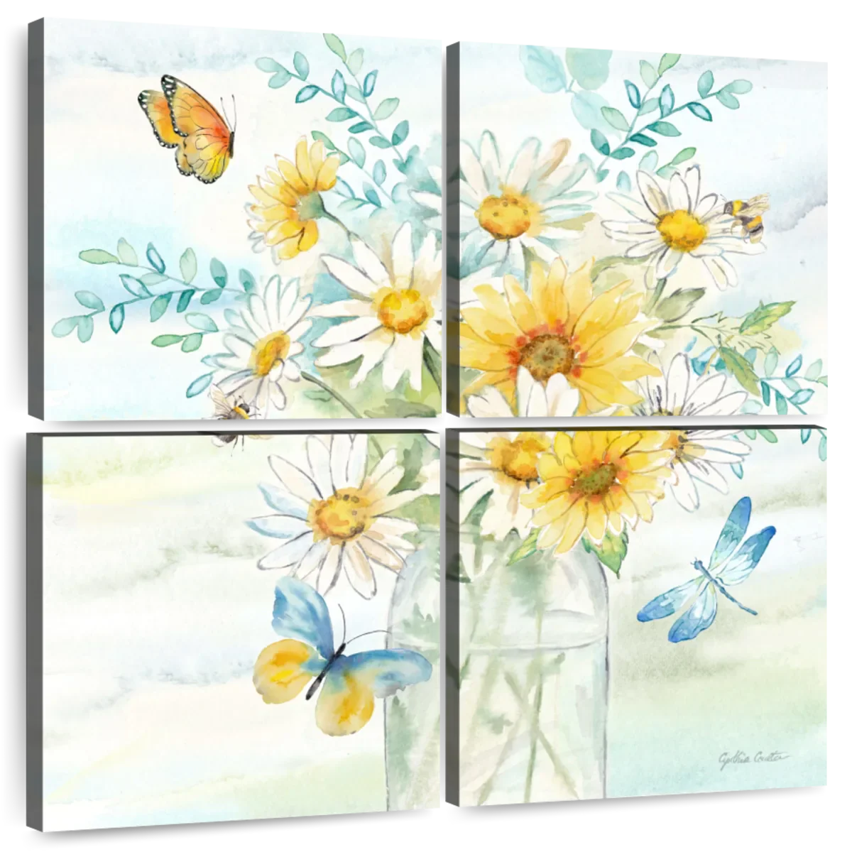 Sandsberg | Daisy Days I Wandkunst