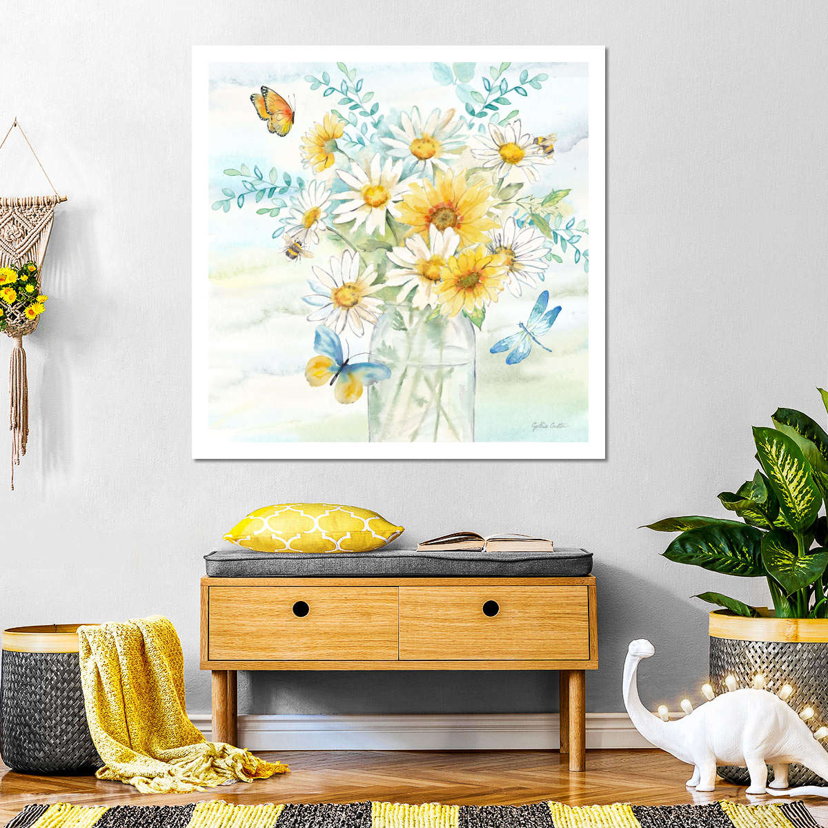 Sandsberg | Daisy Days I Wandkunst