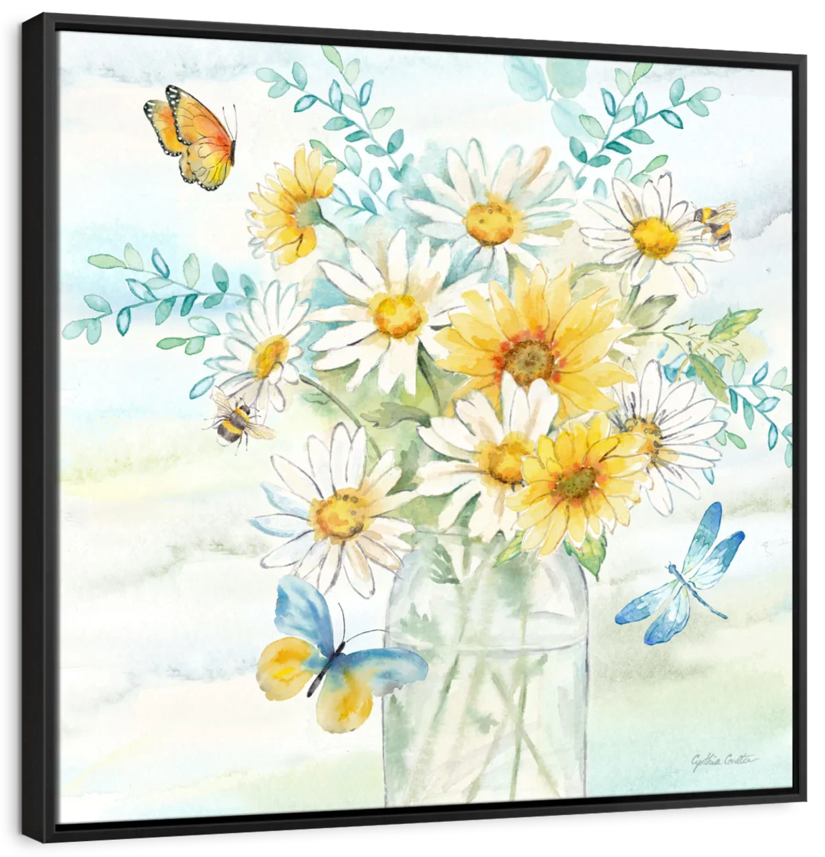 Sandsberg | Daisy Days I Wandkunst