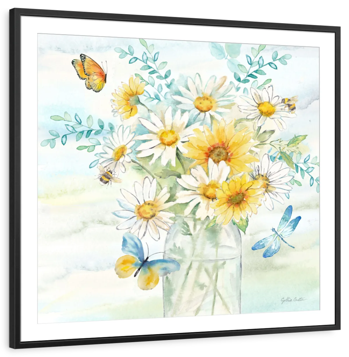 Sandsberg | Daisy Days I Wandkunst