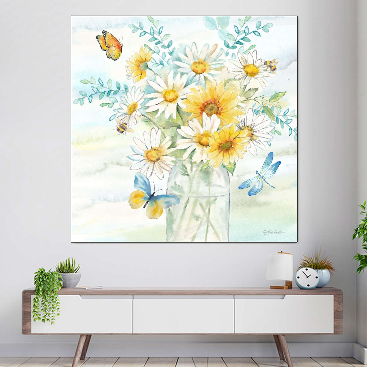 Sandsberg | Daisy Days I Wandkunst