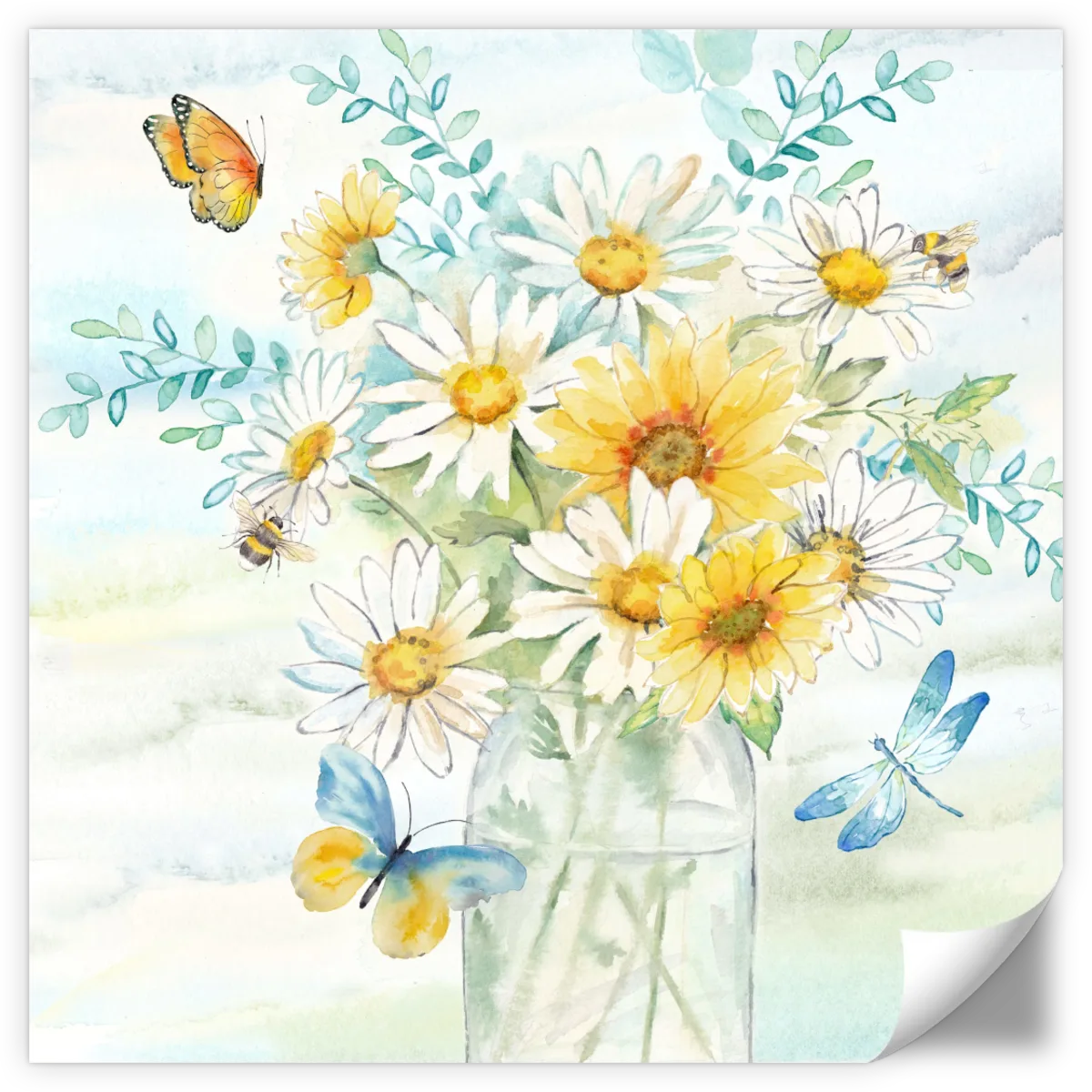 Sandsberg | Daisy Days I Wandkunst
