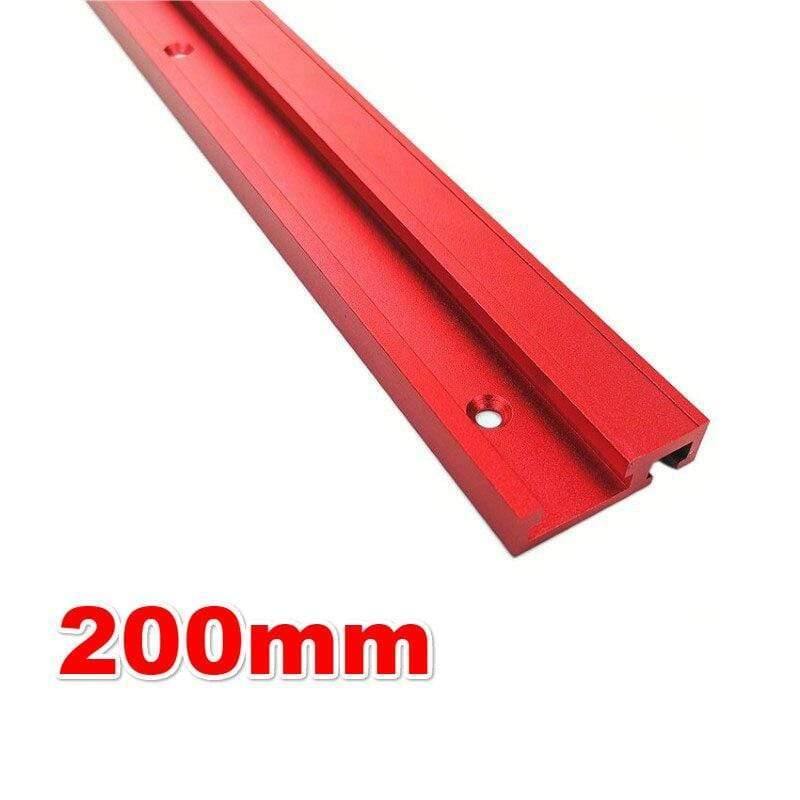 Chute Aluminiumlegierung T-Schienen Modell 45 T Slot und Standard Gehrungsanschlag Holzverarbeitungswerkzeug für Werkbank Frästisch