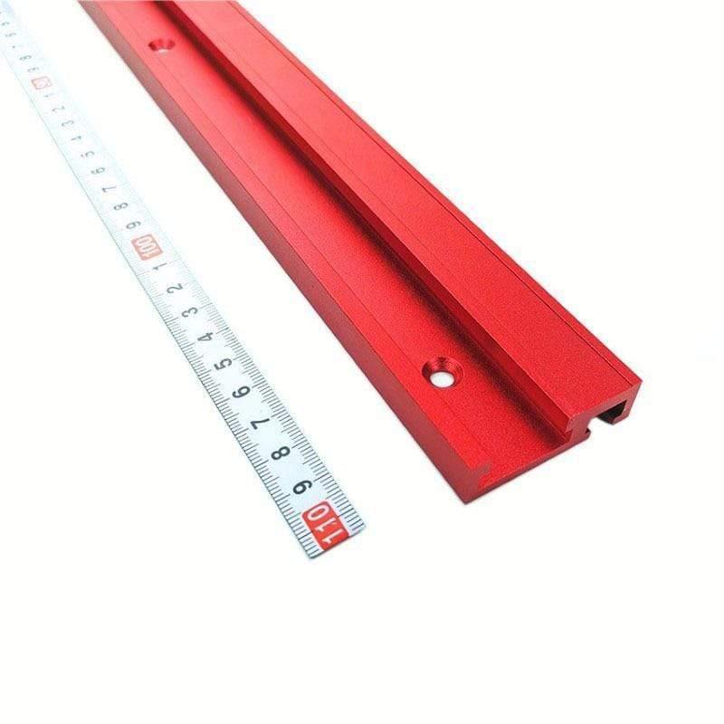 Chute Aluminiumlegierung T-Schienen Modell 45 T Slot und Standard Gehrungsanschlag Holzverarbeitungswerkzeug für Werkbank Frästisch