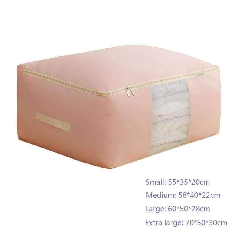 1 Stück Kleidung Kleiderschrank Organizer Tasche Kleidung Decke Quilt Schrank Box Tasche Zuhause Faltbare Aufbewahrung Organisation Waschfeuchtigkeitsbeständig