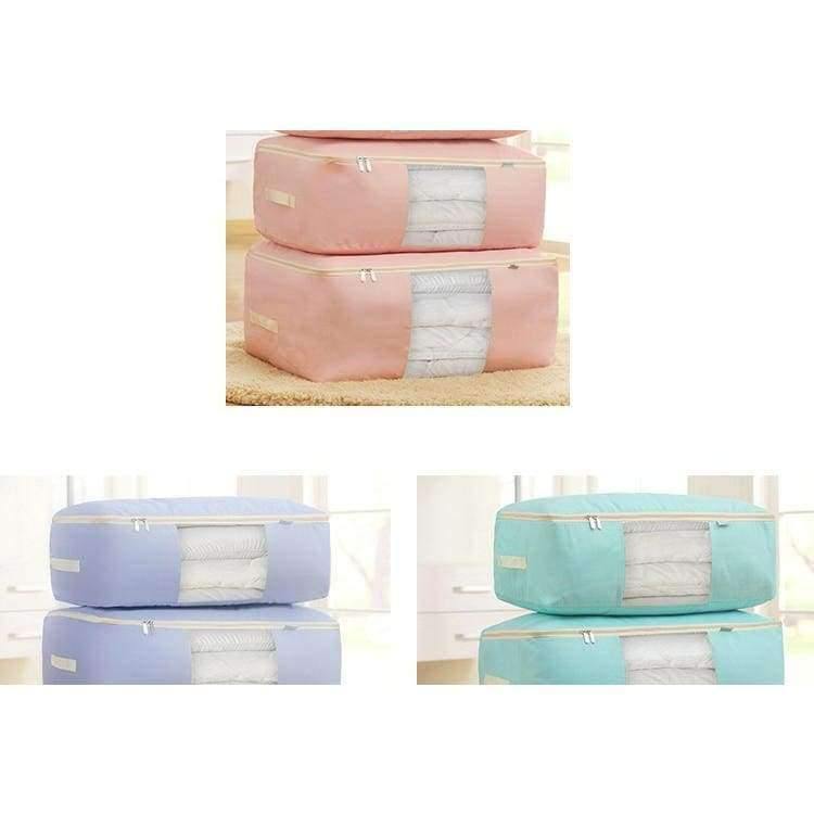 1 Stück Kleidung Kleiderschrank Organizer Tasche Kleidung Decke Quilt Schrank Box Tasche Zuhause Faltbare Aufbewahrung Organisation Waschfeuchtigkeitsbeständig
