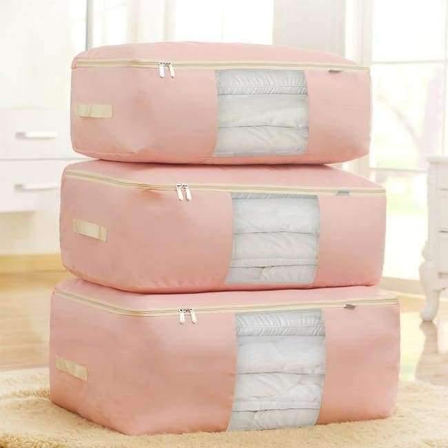 1 Stück Kleidung Kleiderschrank Organizer Tasche Kleidung Decke Quilt Schrank Box Tasche Zuhause Faltbare Aufbewahrung Organisation Waschfeuchtigkeitsbeständig