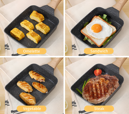 Sandsberg für Tamagoyaki-Omelette mit Antihaftbeschichtung