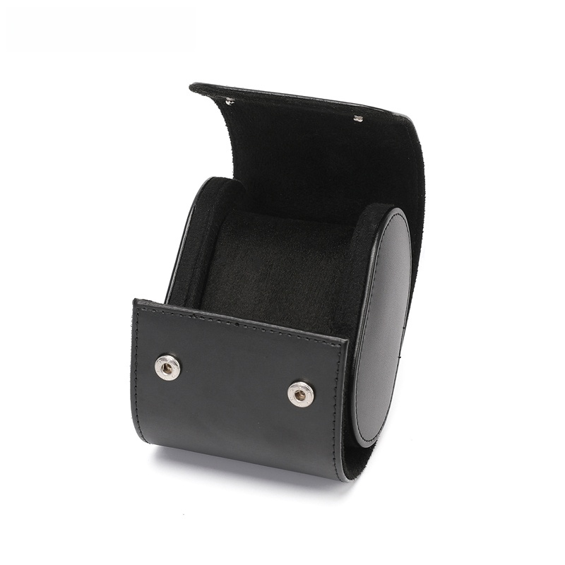Vintage Leder 3-Slot Herren Uhrenbox für Reisen