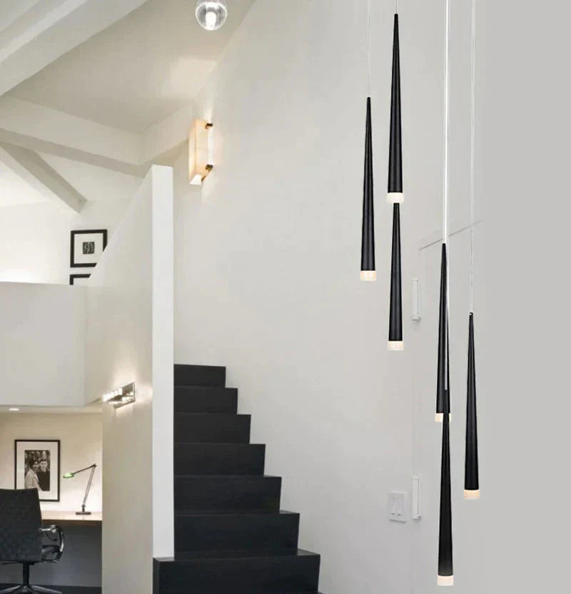 Sandsberg | Moderne Pendelleuchten 3W LED Kegel-förmige Hängeleuchten für Restaurant/Wohnzimmer/Bar Lamparas Heimdekoration Beleuchtung Leuchte