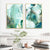 Mint Sea Marble - Leinwand Wandkunst Gemälde