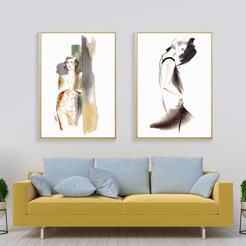Zeige gute Vibes nur Zitat - Leinwand Wandkunst Gemälde