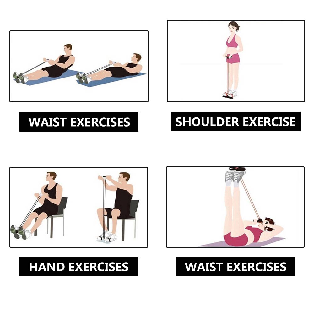 Sandsberg | Fitness Widerstandsband mit Pedal