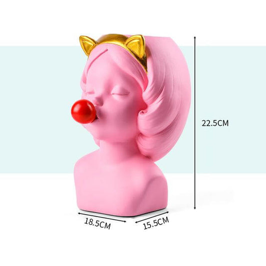 Kreative Nordic Kaugummi Frau Vase