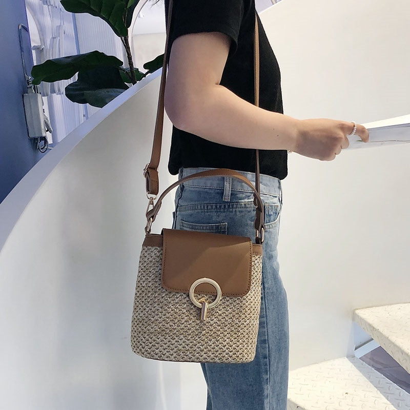Sandsberg | Eva Stro Chic Tasche – Leichte Sommertasche mit Schultergurt