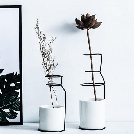 Sandsberg Design Blumenvase | Handgefertigt | Modernes Design | Dekoration für Zuhause