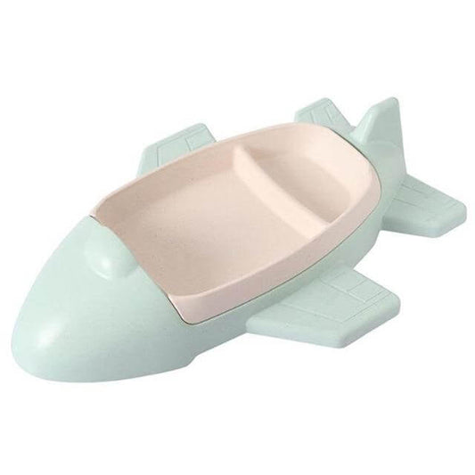 Kinder Bambus Flugzeugform Geschirr