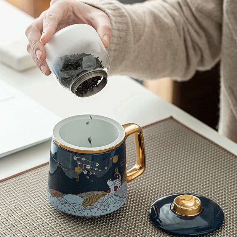 Keramische Kunst Tee Tasse