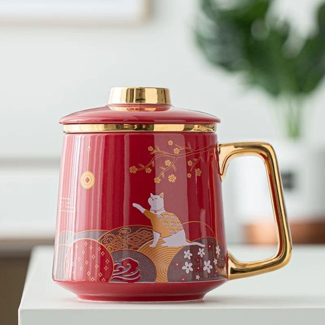 Keramische Kunst Tee Tasse