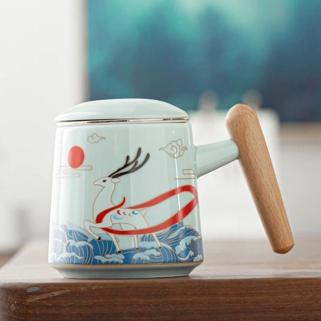 Keramische Kunst Tee Tasse