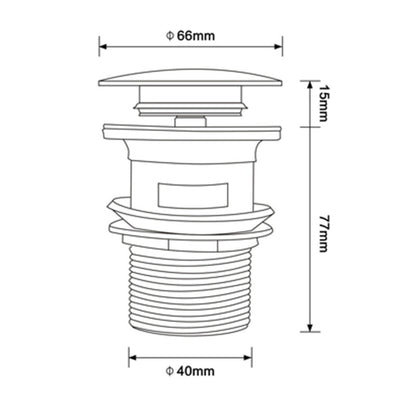 Sandsberg | Polierte Messing-Siphons
