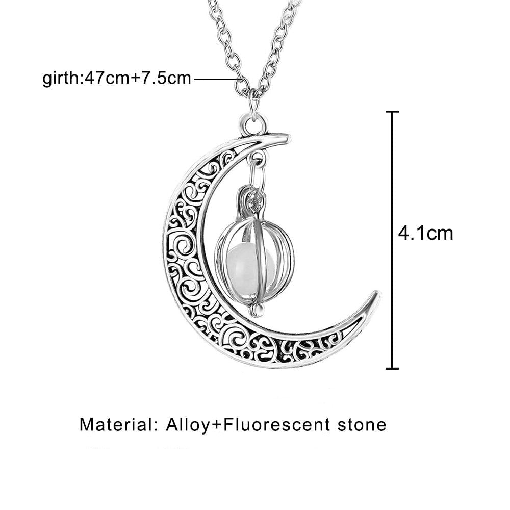 Glow Mondstein Kette️ | Schmuck