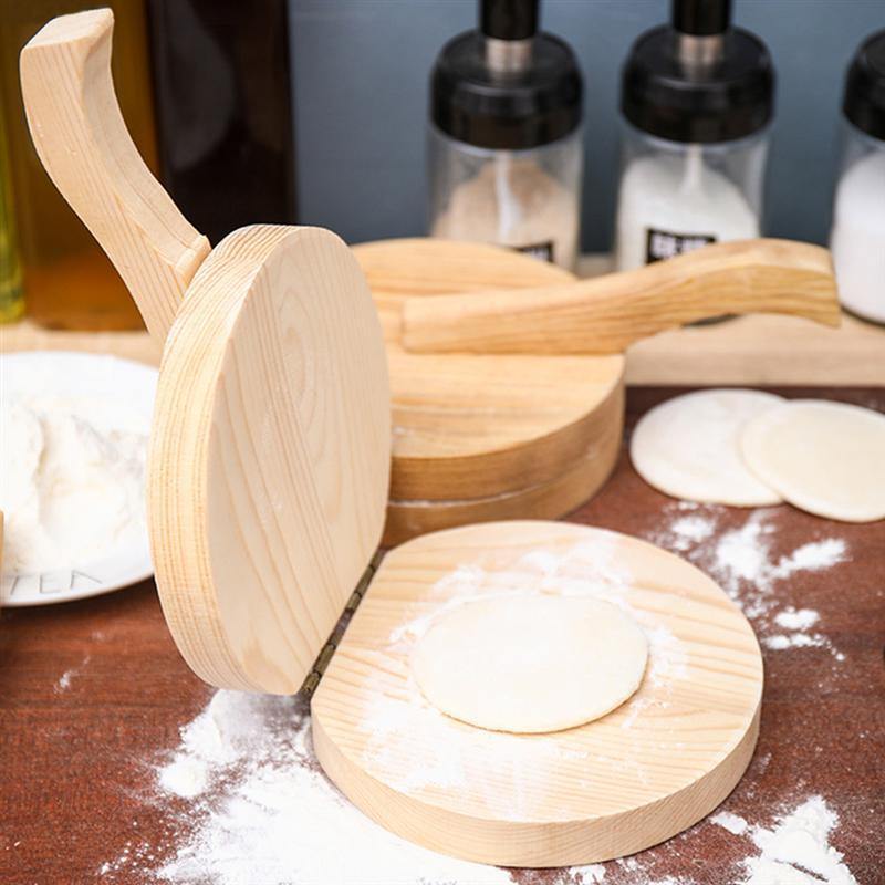 Holz Teigtaschen-Presser
