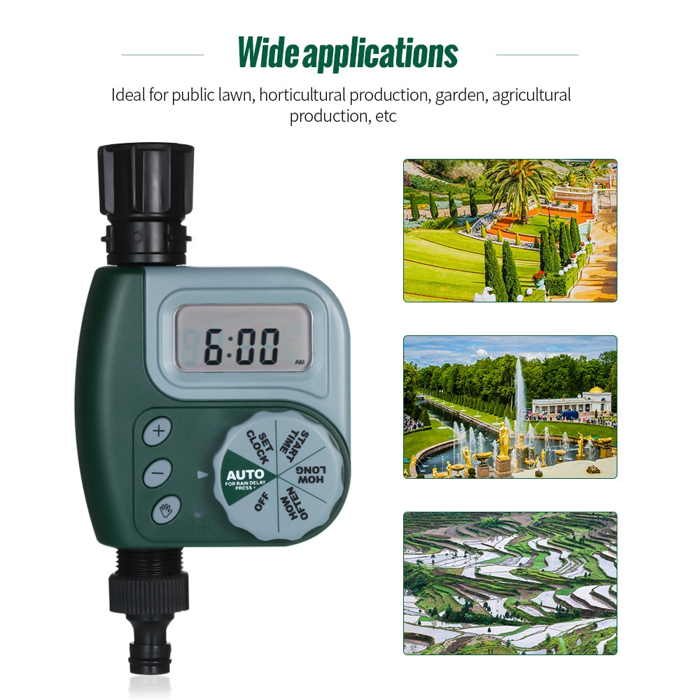 Automatischer programmierbarer Gartenbewässerungs-Timer