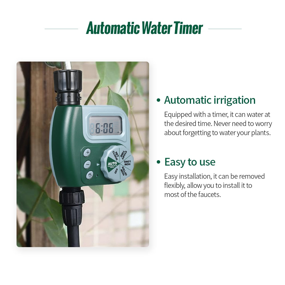 Automatischer programmierbarer Gartenbewässerungs-Timer