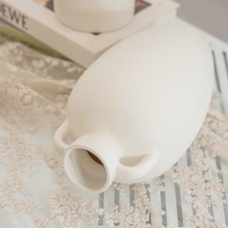 Sandsberg Designer Vase | Elegantes Finish | Matte & Gesprenkelte Varianten | Stilvolle Dekoration