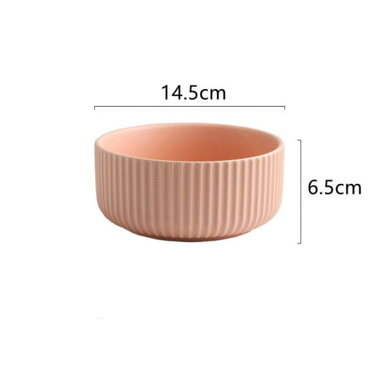 Buntes Keramik Dinner-Plate