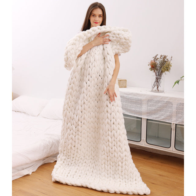 Chunky Strickdecke