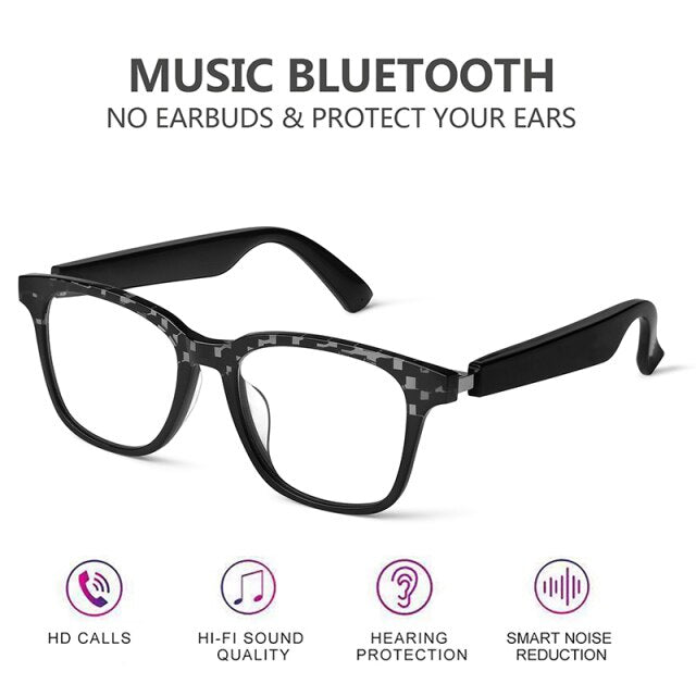 Schlauer Bluetooth-Brille 5.0 Wasserdichte Bone-Conduction-Kopfhörer Musik IP67 Drahtlose Sonnenbrille Blaulichtschutz Trend Audio