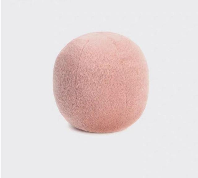 Gemütlicher Plüsch Kissenball