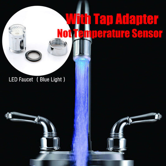 Farbenfroher Temperatursensor-Wasserhahn