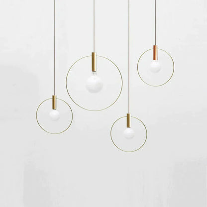 Nordic Ring-Pendelleuchte – modernes Industriedesign