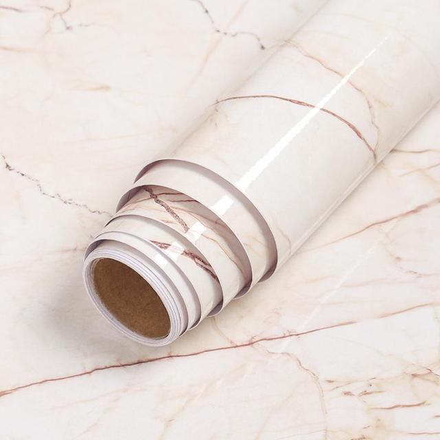 Sandsberg | PVC solide Vinyl-Marmor-Tapete wasserdicht selbstklebendes Tapete