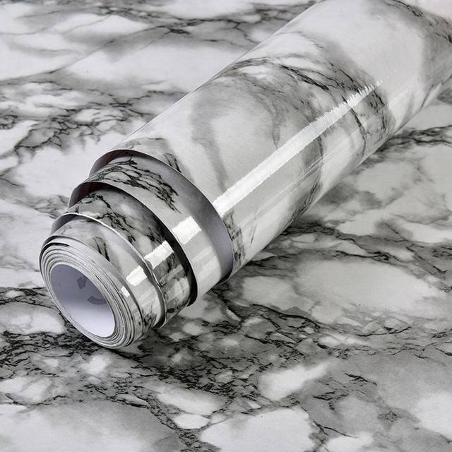 Sandsberg | PVC solide Vinyl-Marmor-Tapete wasserdicht selbstklebendes Tapete