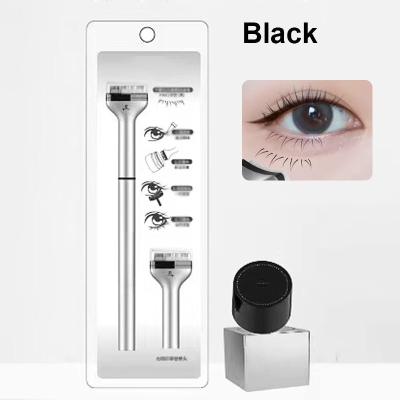 2-in-1 Wasserfester Eyeliner & Untere Wimpernstempel Artefakt Set