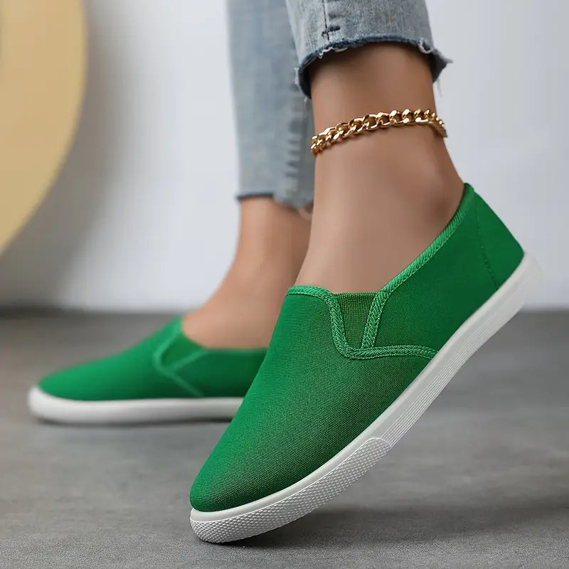 Damen klassische Canvas Slipper