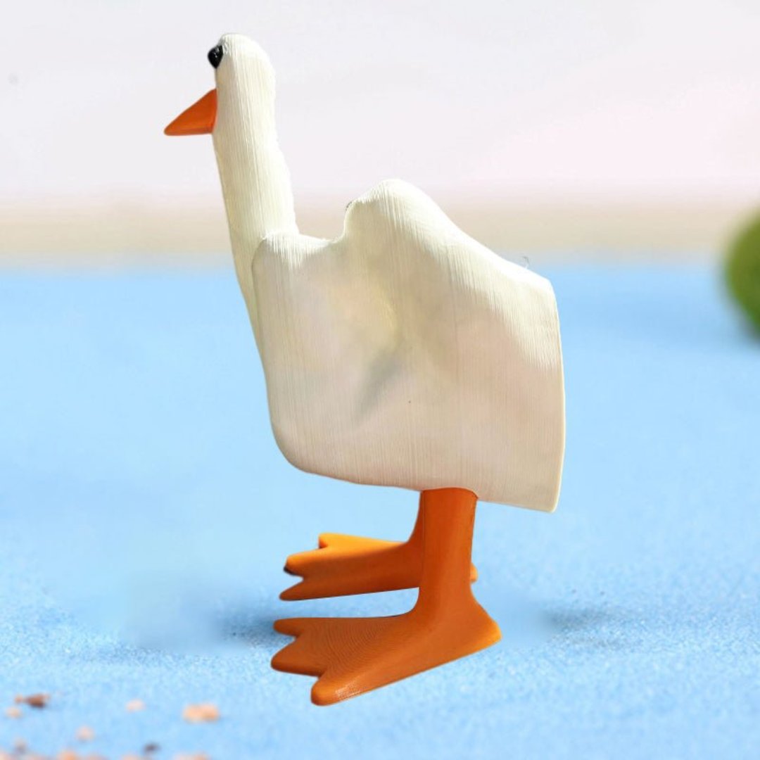 Quack Rebel | Eendornament Sculptuur