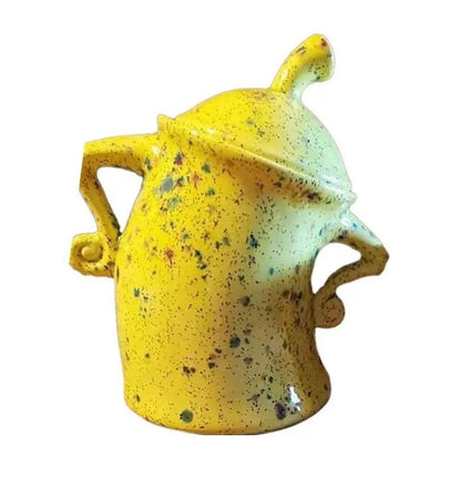 Sandsberg | Schrulliges Akimbo-Stil Attitude-Gefäß – Hipster-inspirierter Harzbehälter für Süßigkeiten, Küchenlagerung oder verspielte Weihnachtsdekoration