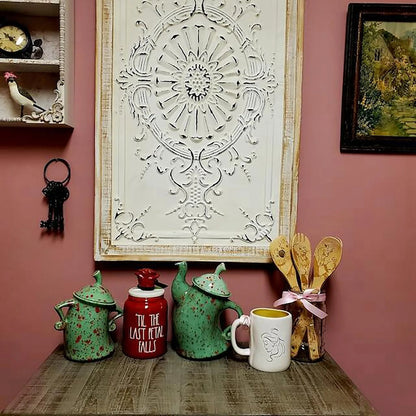 Sandsberg | Schrulliges Akimbo-Stil Attitude-Gefäß – Hipster-inspirierter Harzbehälter für Süßigkeiten, Küchenlagerung oder verspielte Weihnachtsdekoration