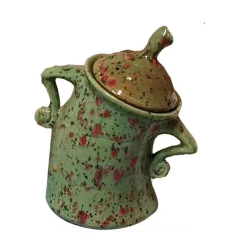 Sandsberg | Schrulliges Akimbo-Stil Attitude-Gefäß – Hipster-inspirierter Harzbehälter für Süßigkeiten, Küchenlagerung oder verspielte Weihnachtsdekoration