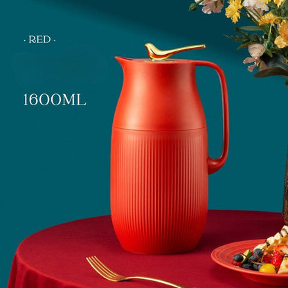 Sandsberg | ThermoMax | Große Minimalistische Isolierte Edelstahlflasche – Doppelwandige Thermoskanne