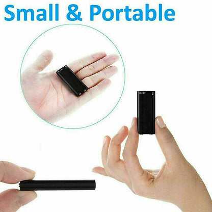 Mini-Sprachrekorder – Mini-Audiorecorder – Mini-Aufnahmegerät – Kleinster versteckter Audiorecorder